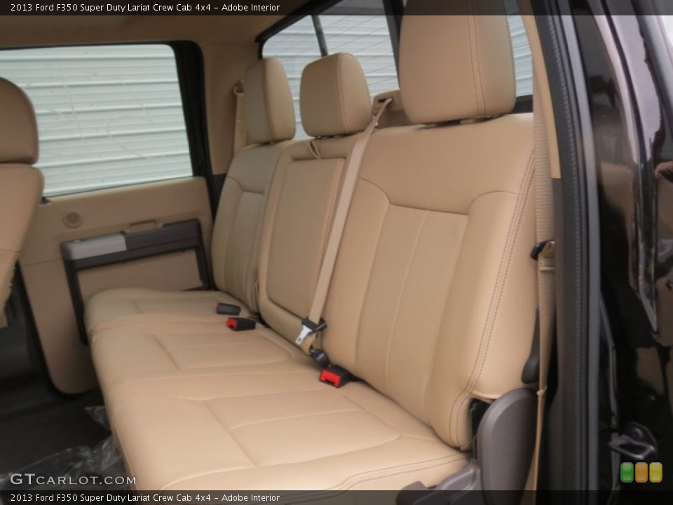 Adobe Interior Rear Seat for the 2013 Ford F350 Super Duty Lariat Crew Cab 4x4 #75662595