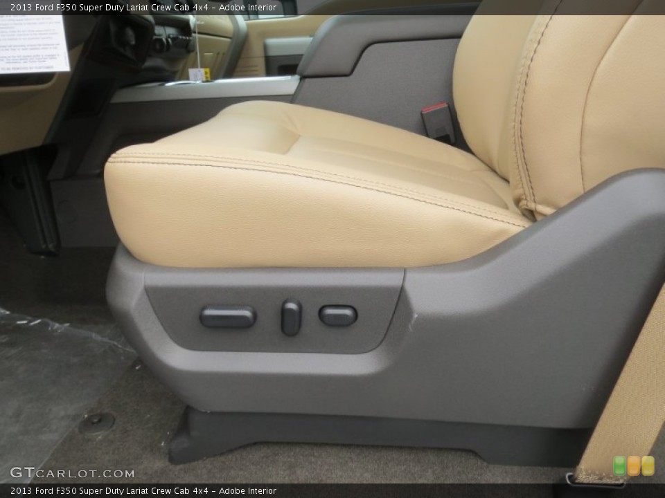 Adobe Interior Front Seat for the 2013 Ford F350 Super Duty Lariat Crew Cab 4x4 #75662651