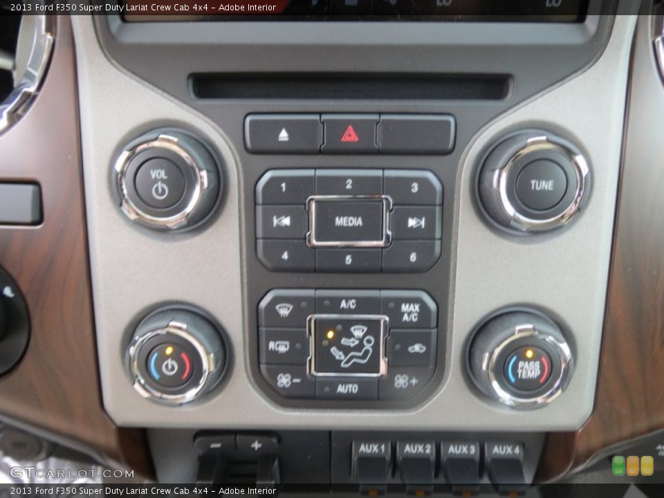 Adobe Interior Controls for the 2013 Ford F350 Super Duty Lariat Crew Cab 4x4 #75662718