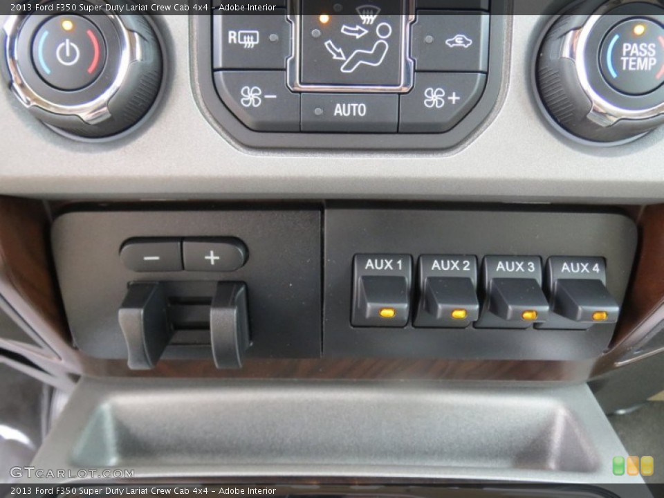 Adobe Interior Controls for the 2013 Ford F350 Super Duty Lariat Crew Cab 4x4 #75662730