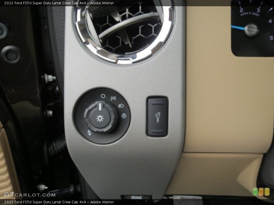 Adobe Interior Controls for the 2013 Ford F350 Super Duty Lariat Crew Cab 4x4 #75662779