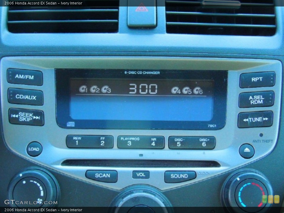 Ivory Interior Controls for the 2006 Honda Accord EX Sedan #75663416