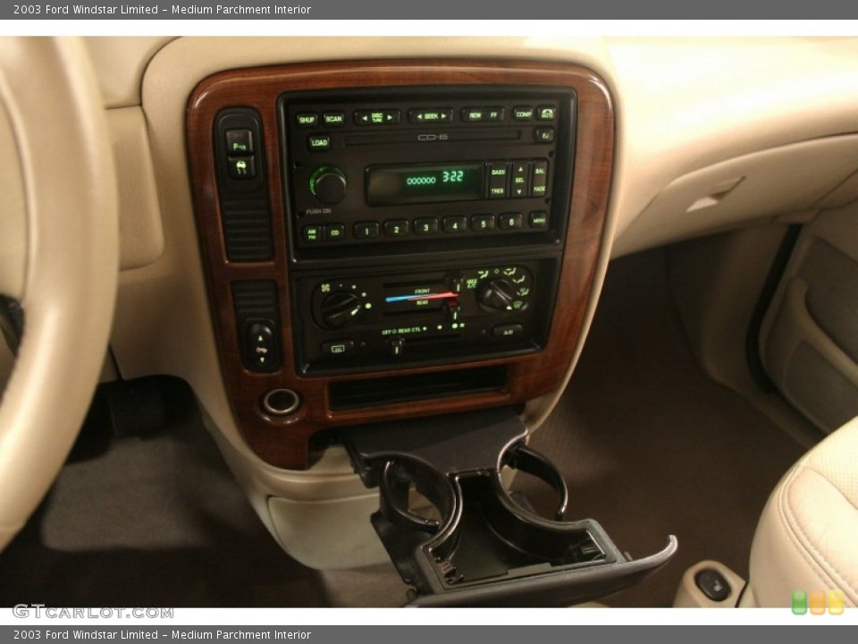 Medium Parchment Interior Controls for the 2003 Ford Windstar Limited #75663834