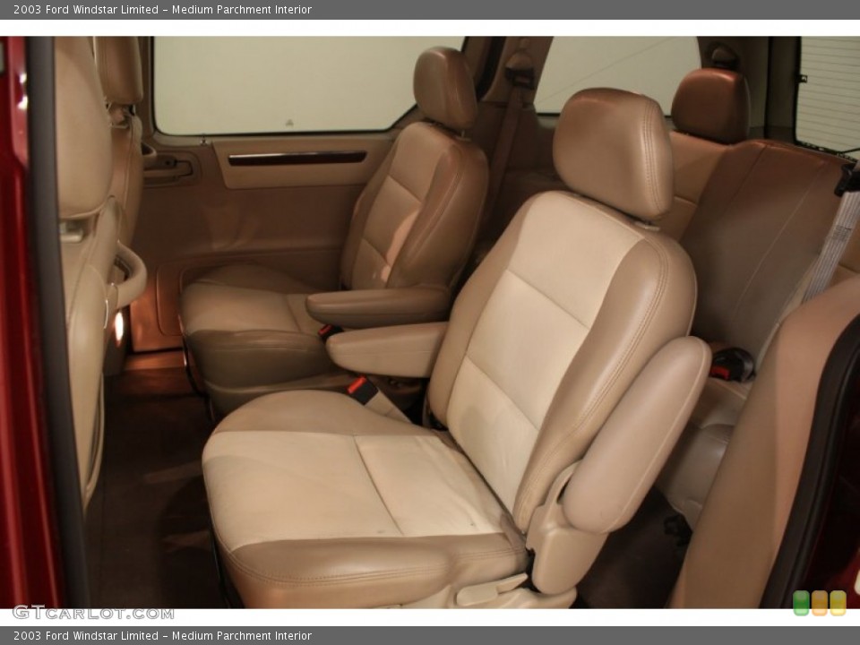 Medium Parchment Interior Rear Seat for the 2003 Ford Windstar Limited #75663882