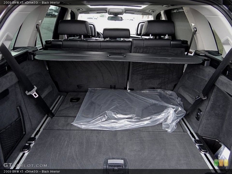 Black Interior Trunk for the 2009 BMW X5 xDrive30i #75664675