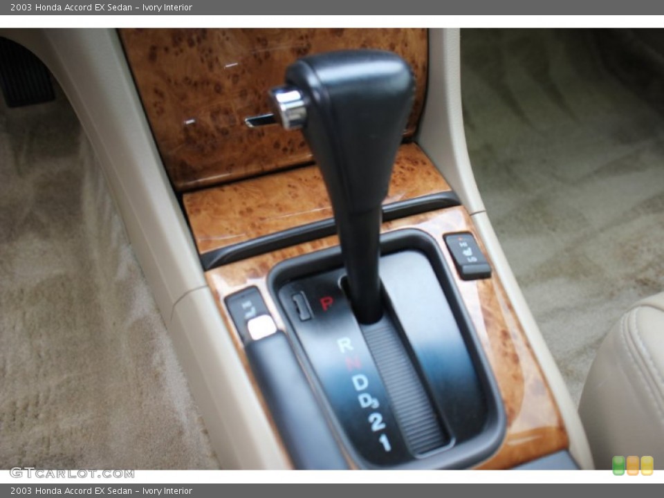 Ivory Interior Transmission for the 2003 Honda Accord EX Sedan #75664704