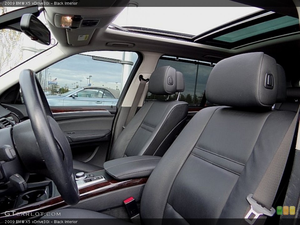 Black Interior Photo for the 2009 BMW X5 xDrive30i #75664776