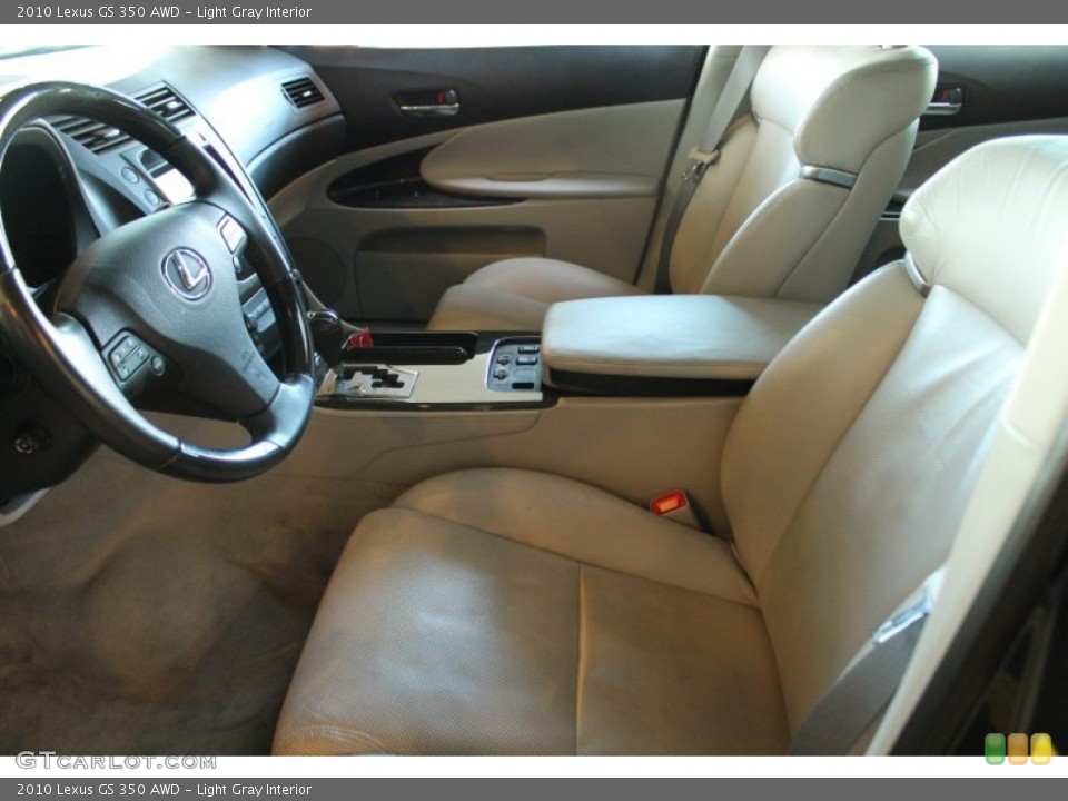 Light Gray Interior Photo for the 2010 Lexus GS 350 AWD #75664875