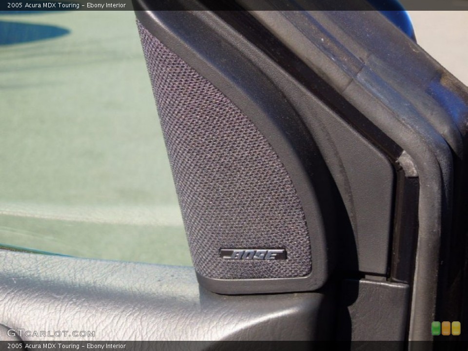 Ebony Interior Audio System for the 2005 Acura MDX Touring #75665523