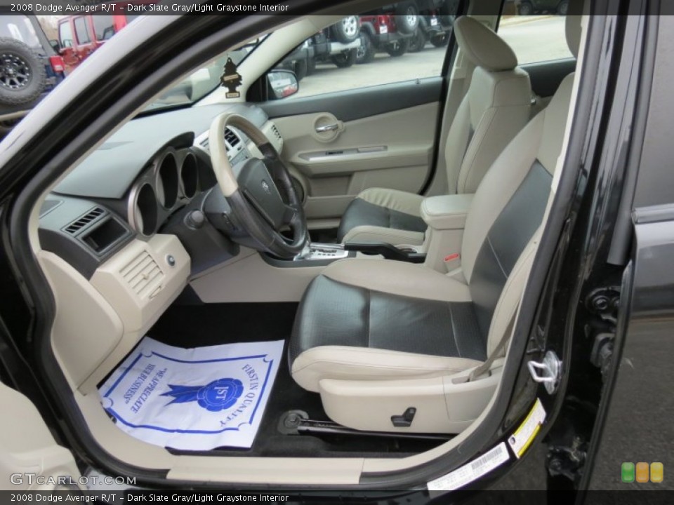 Dark Slate Gray/Light Graystone Interior Photo for the 2008 Dodge Avenger R/T #75665855