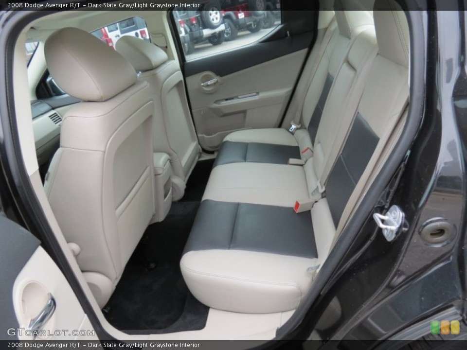 Dark Slate Gray/Light Graystone Interior Rear Seat for the 2008 Dodge Avenger R/T #75665882