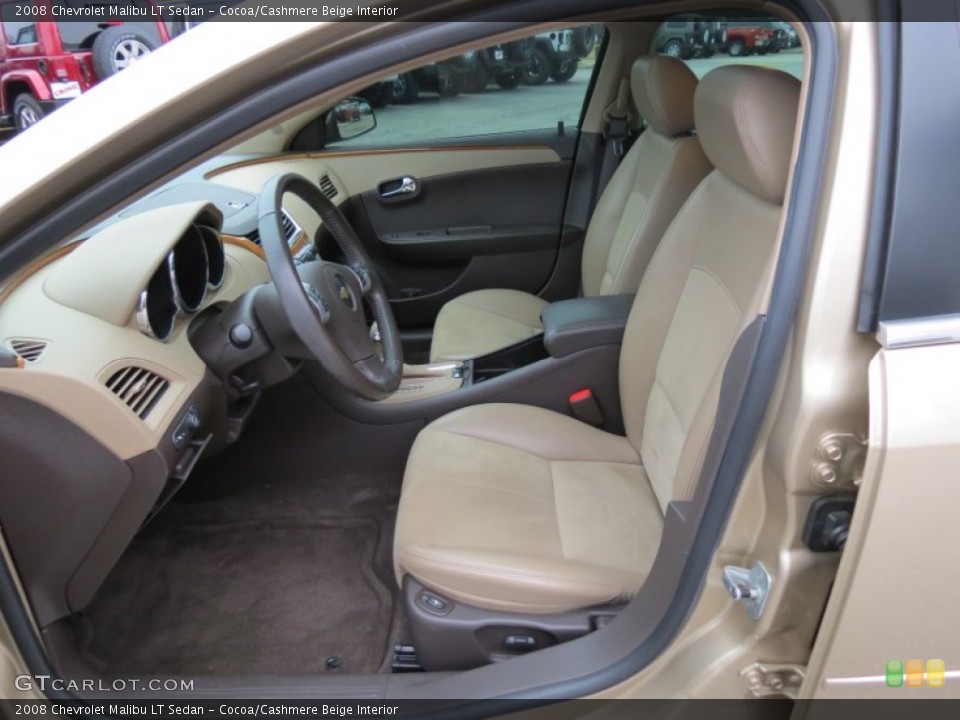 Cocoa/Cashmere Beige Interior Photo for the 2008 Chevrolet Malibu LT Sedan #75666069