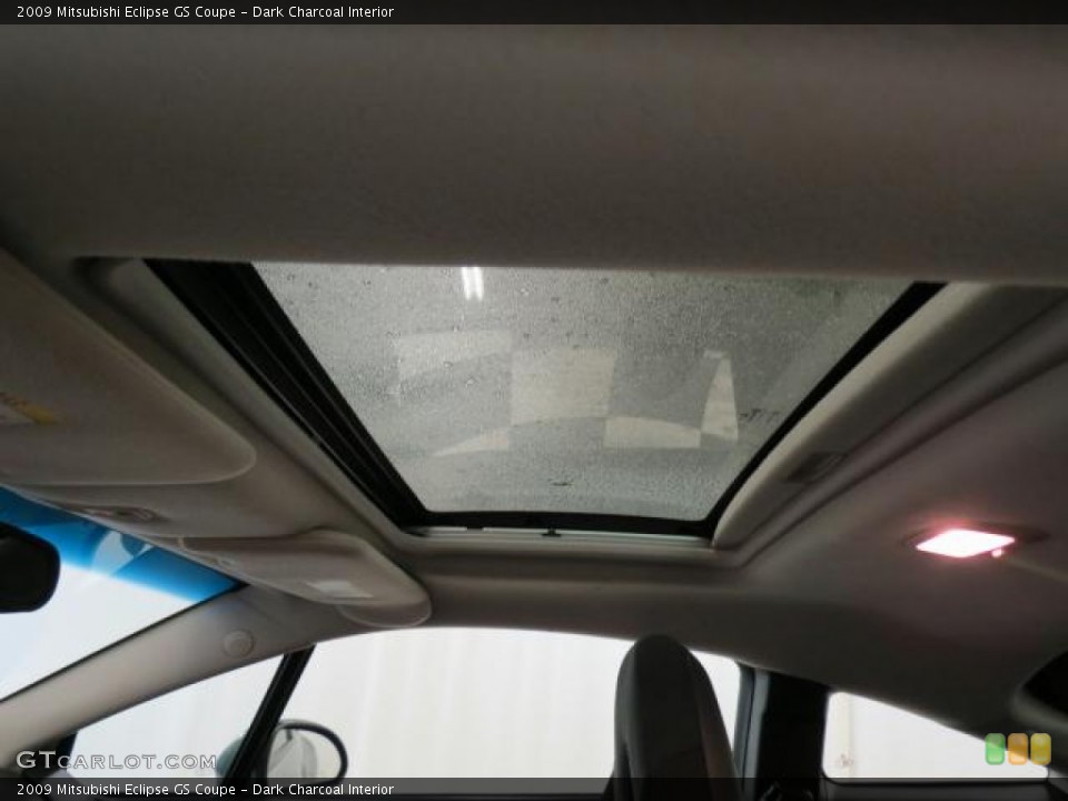 Dark Charcoal Interior Sunroof for the 2009 Mitsubishi Eclipse GS Coupe #75667386