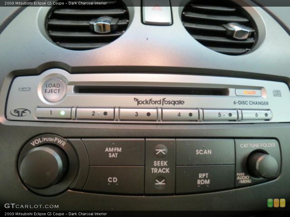 Dark Charcoal Interior Audio System for the 2009 Mitsubishi Eclipse GS Coupe #75667406