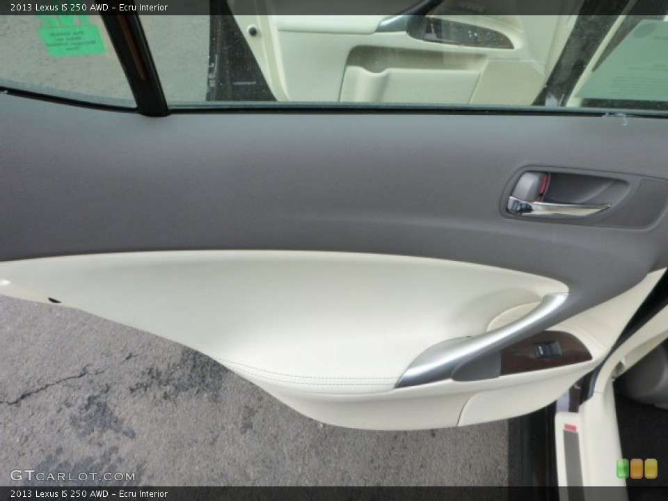 Ecru Interior Door Panel for the 2013 Lexus IS 250 AWD #75668478