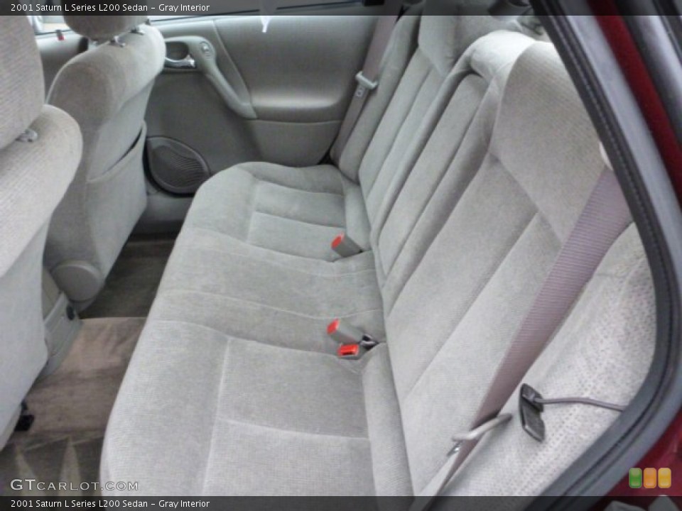 Gray Interior Rear Seat for the 2001 Saturn L Series L200 Sedan #75668646
