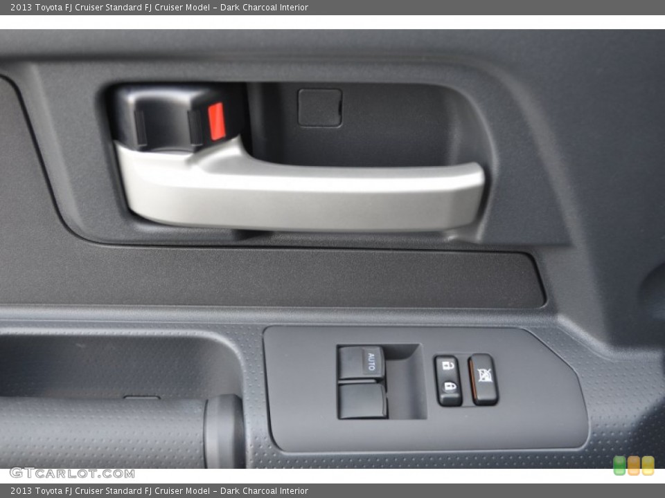 Dark Charcoal Interior Controls for the 2013 Toyota FJ Cruiser  #75670256