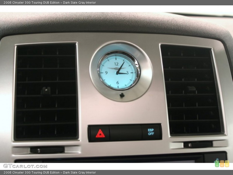 Dark Slate Gray Interior Gauges for the 2008 Chrysler 300 Touring DUB Edition #75671148
