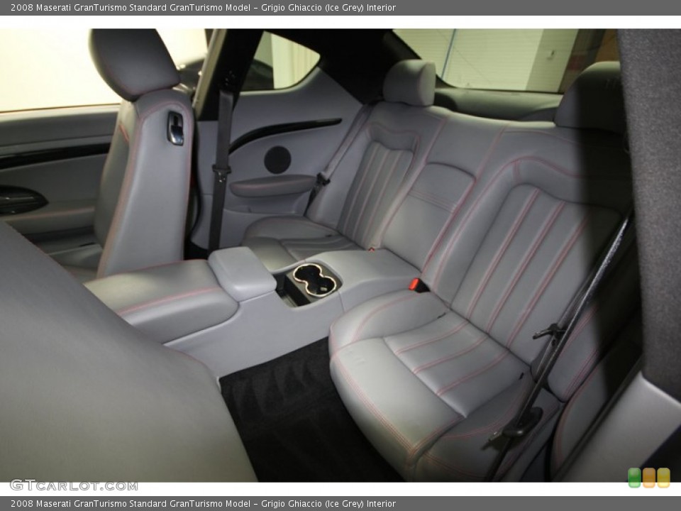 Grigio Ghiaccio (Ice Grey) Interior Rear Seat for the 2008 Maserati GranTurismo  #75671173
