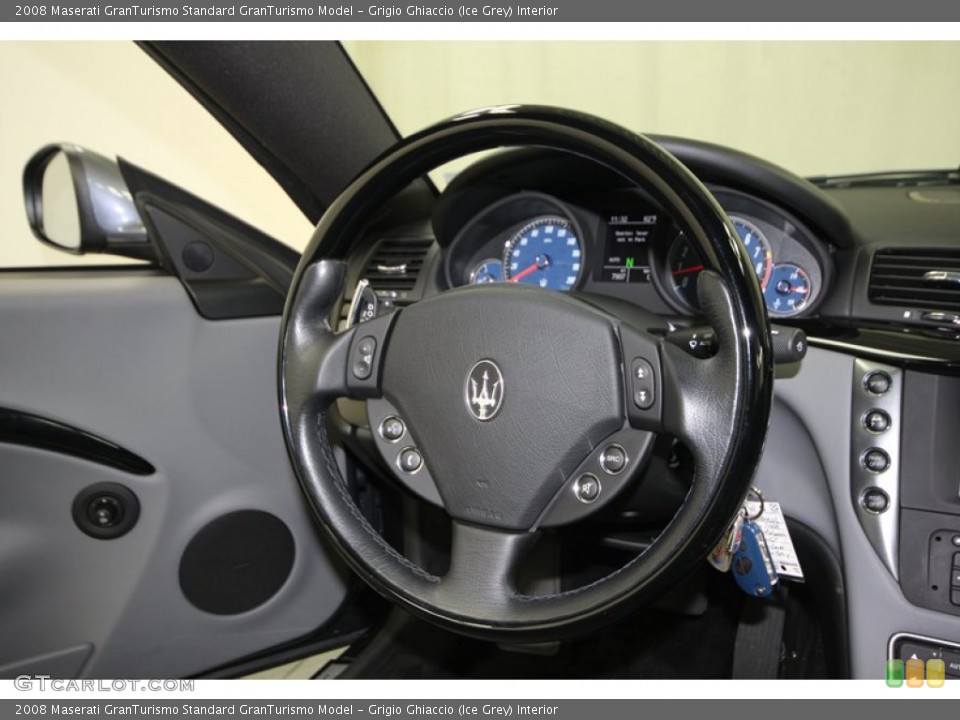 Grigio Ghiaccio (Ice Grey) Interior Steering Wheel for the 2008 Maserati GranTurismo  #75671445