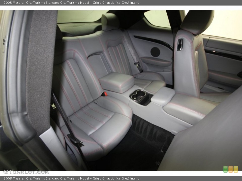 Grigio Ghiaccio (Ice Grey) Interior Rear Seat for the 2008 Maserati GranTurismo  #75671544