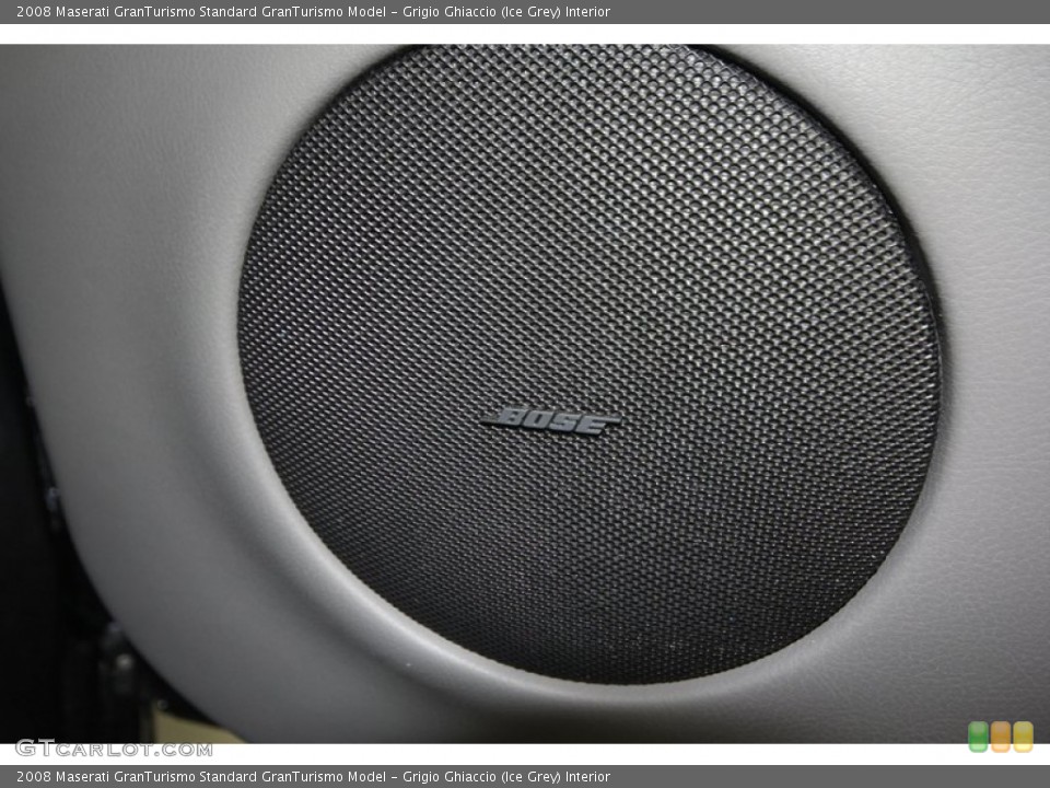 Grigio Ghiaccio (Ice Grey) Interior Audio System for the 2008 Maserati GranTurismo  #75671622
