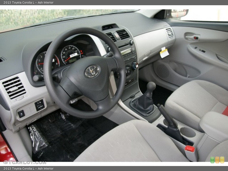 Ash Interior Prime Interior for the 2013 Toyota Corolla L #75671880