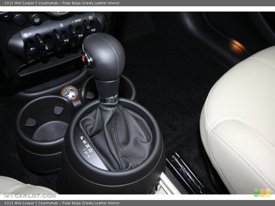 Polar Beige Gravity Leather Interior Transmission for the 2013 Mini Cooper S Countryman #75672108