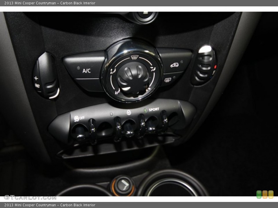 Carbon Black Interior Controls for the 2013 Mini Cooper Countryman #75672580