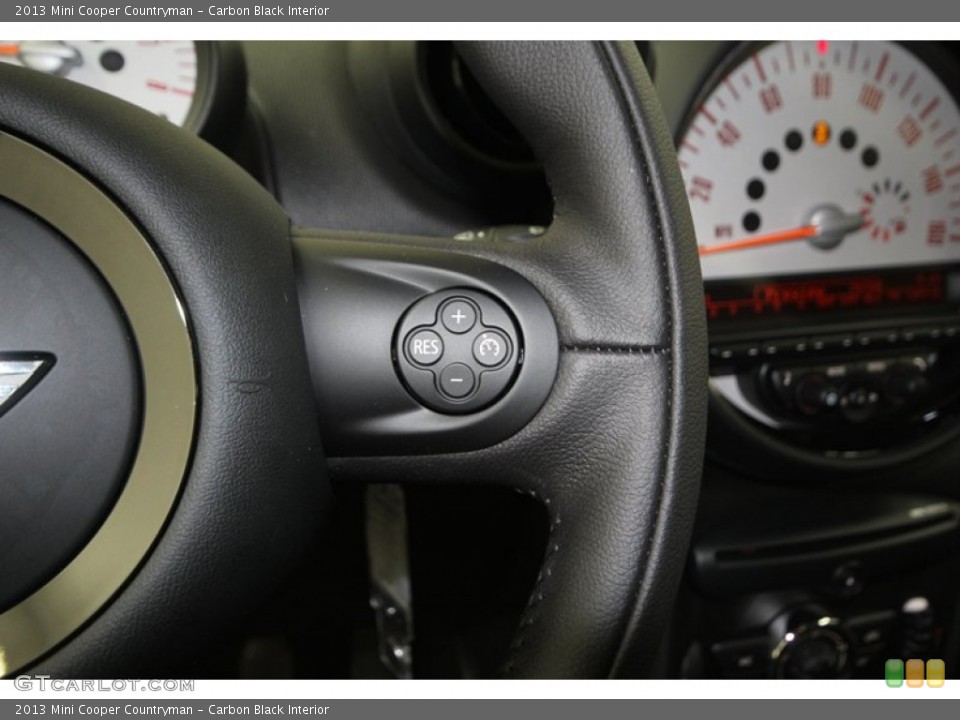 Carbon Black Interior Controls for the 2013 Mini Cooper Countryman #75672678