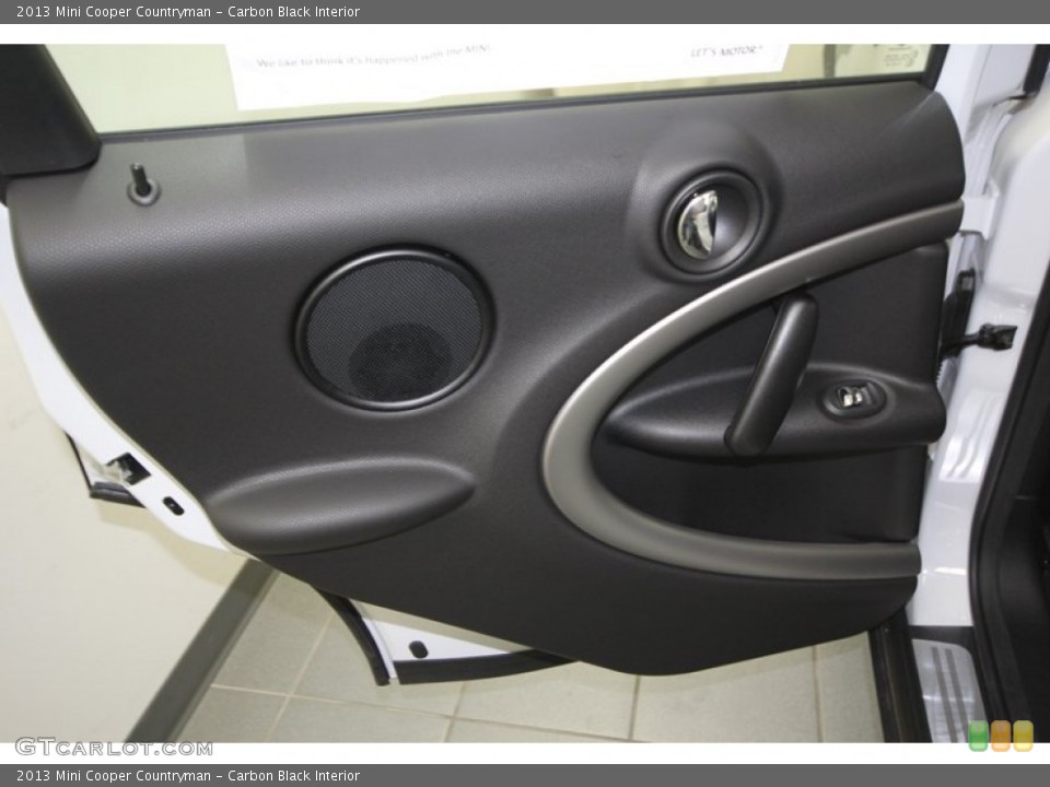 Carbon Black Interior Door Panel for the 2013 Mini Cooper Countryman #75672738