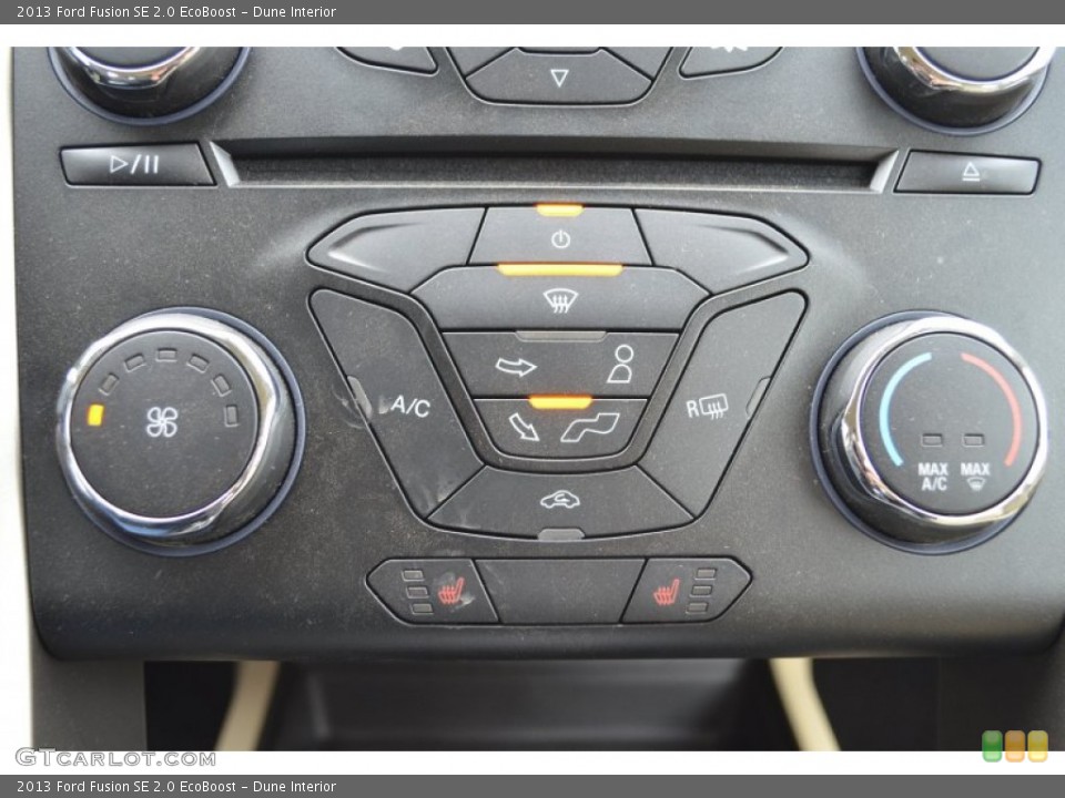 Dune Interior Controls for the 2013 Ford Fusion SE 2.0 EcoBoost #75672981