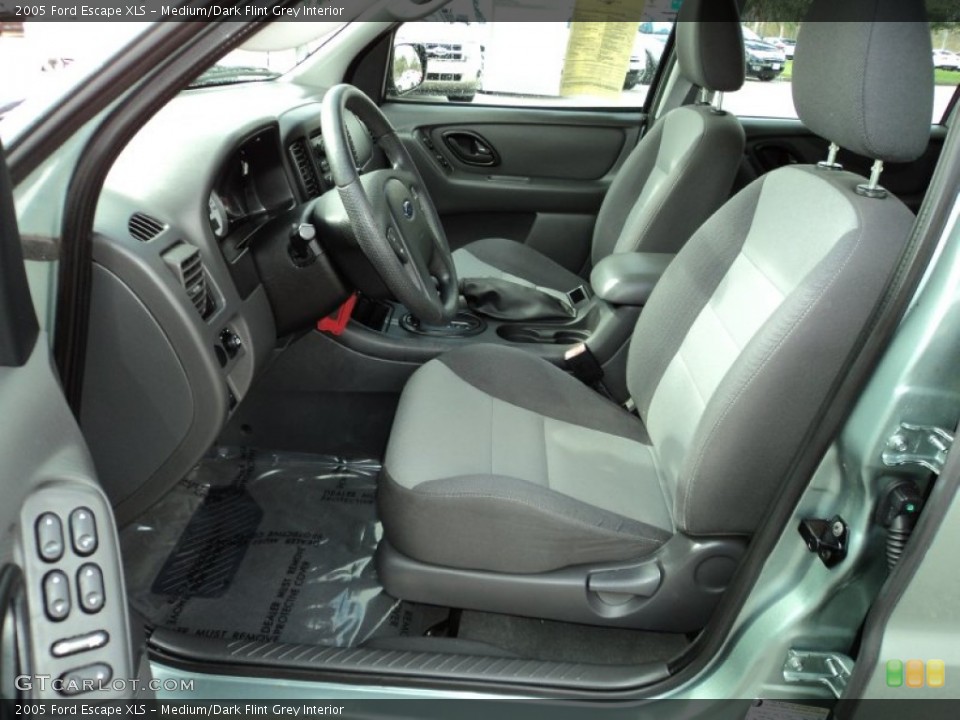 Medium/Dark Flint Grey Interior Front Seat for the 2005 Ford Escape XLS #75673230