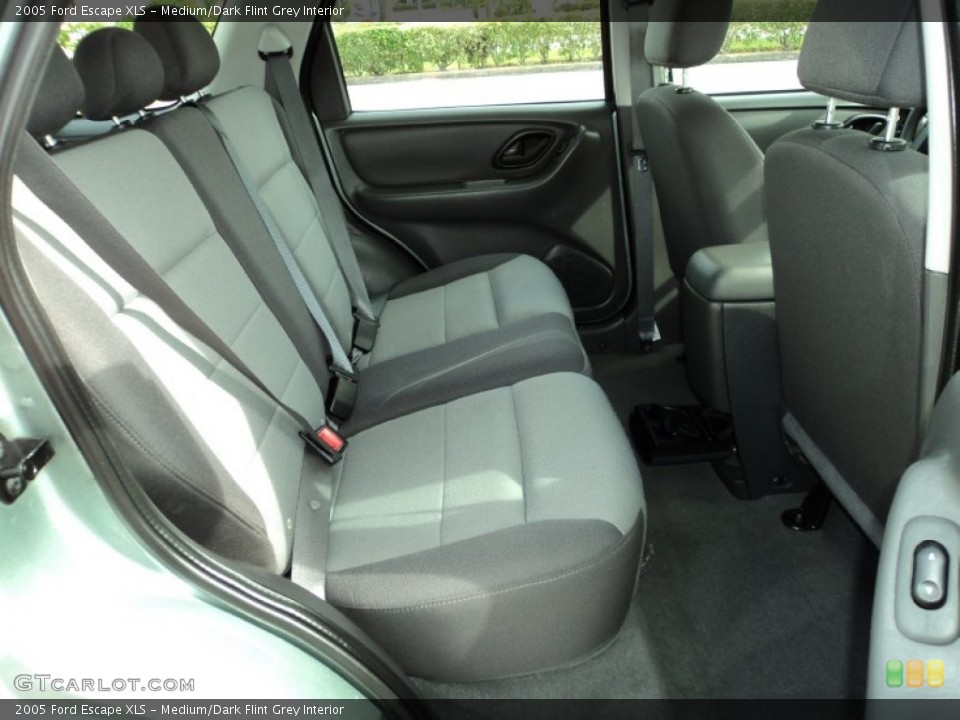 Medium/Dark Flint Grey Interior Rear Seat for the 2005 Ford Escape XLS #75673302