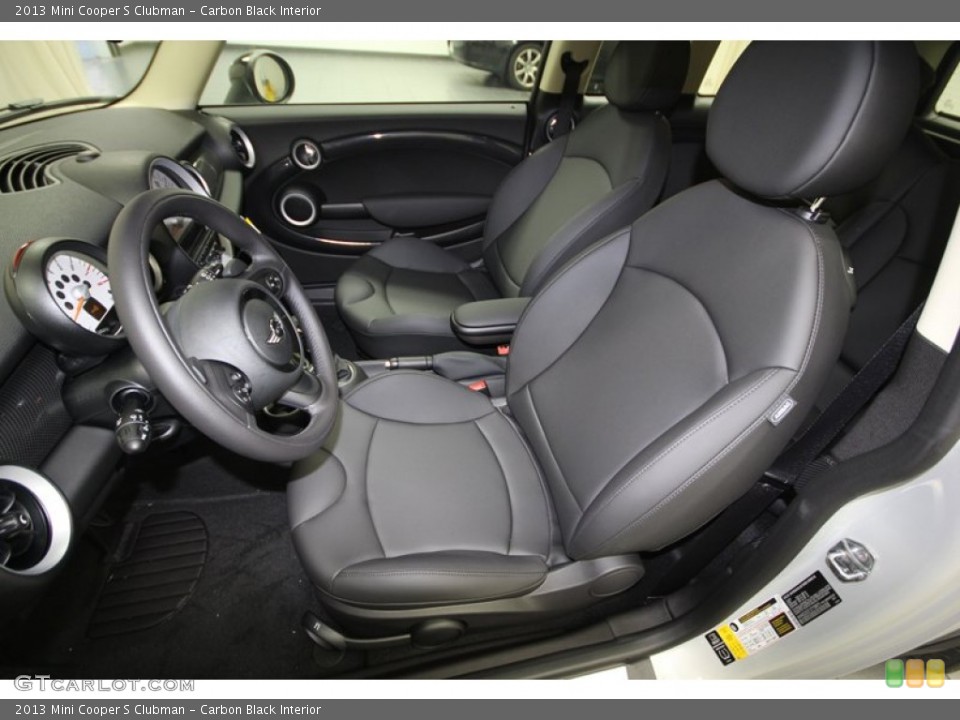 Carbon Black Interior Photo for the 2013 Mini Cooper S Clubman #75674349