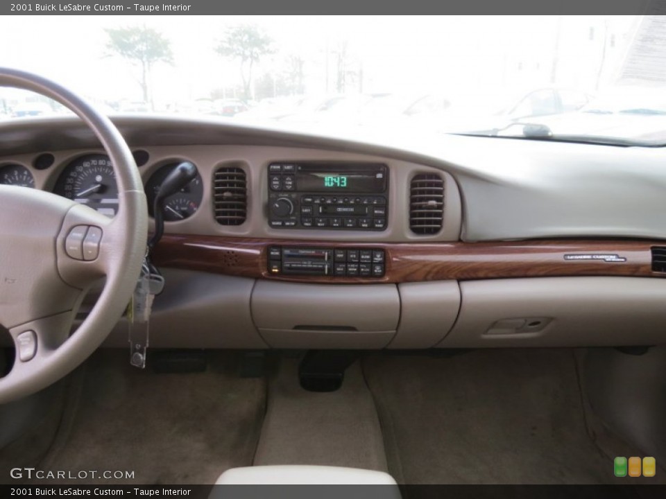 Taupe Interior Dashboard for the 2001 Buick LeSabre Custom #75674964