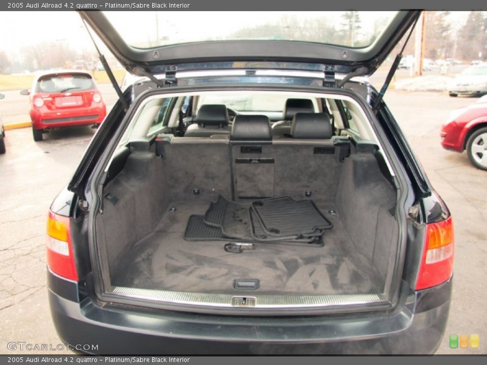 Platinum/Sabre Black Interior Trunk for the 2005 Audi Allroad 4.2 quattro #75675921