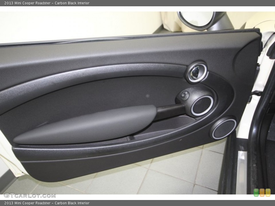 Carbon Black Interior Door Panel for the 2013 Mini Cooper Roadster #75676344