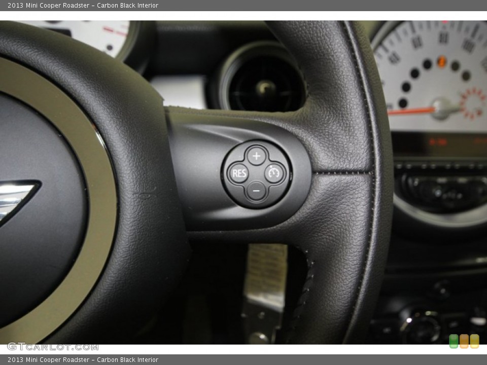 Carbon Black Interior Controls for the 2013 Mini Cooper Roadster #75676479