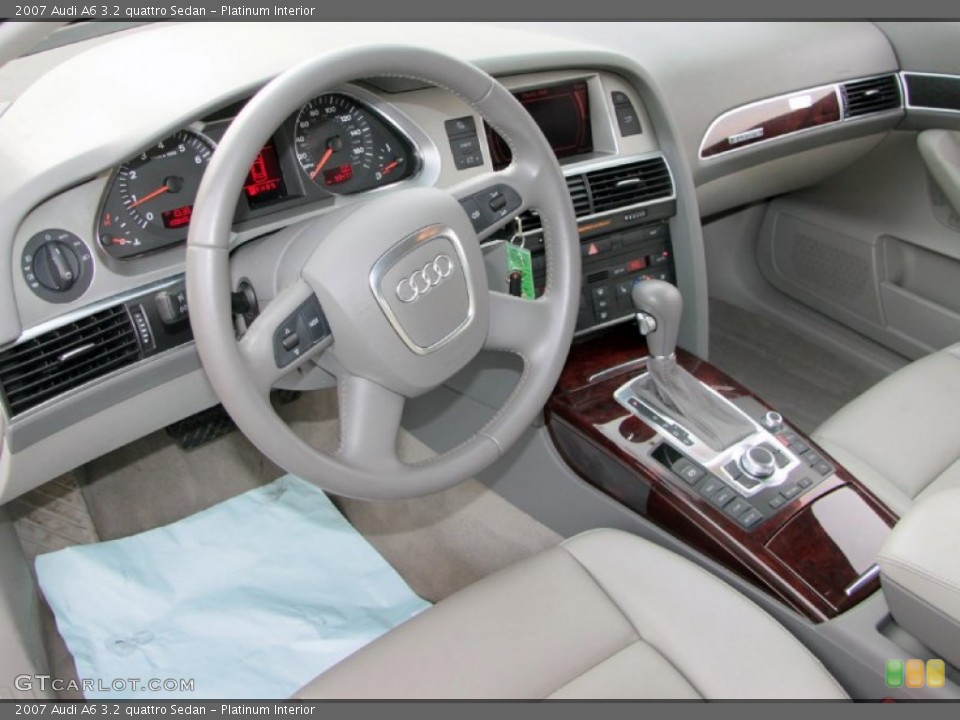 Platinum Interior Prime Interior for the 2007 Audi A6 3.2 quattro Sedan #75676694