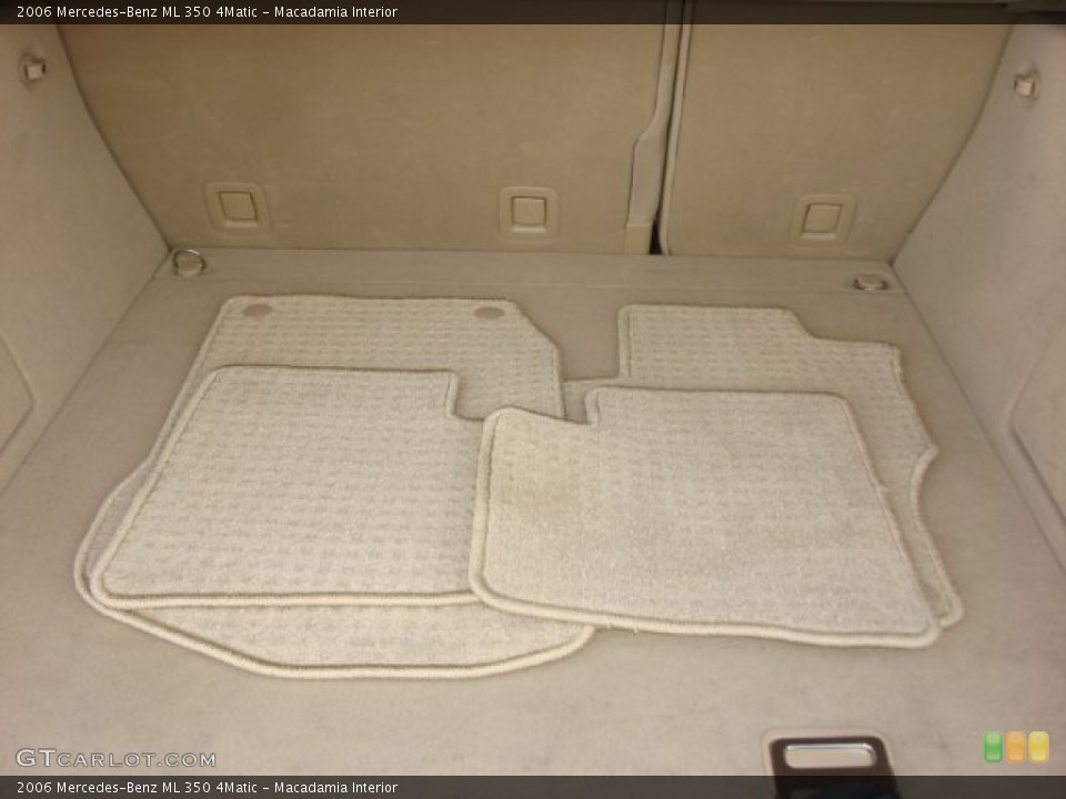 Macadamia Interior Trunk for the 2006 Mercedes-Benz ML 350 4Matic #75677004