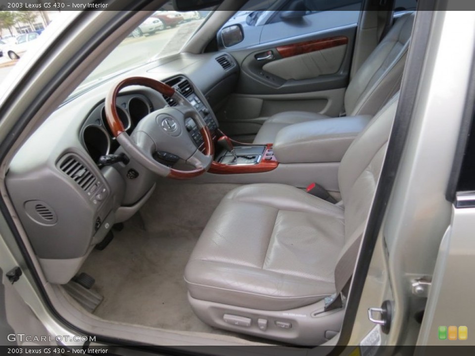 Ivory Interior Photo for the 2003 Lexus GS 430 #75677510