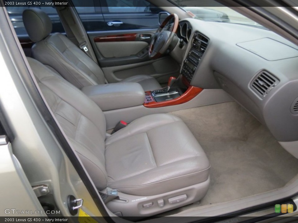 Ivory 2003 Lexus GS Interiors