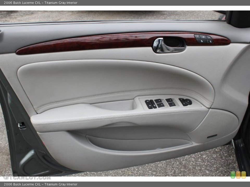 Titanium Gray Interior Door Panel for the 2006 Buick Lucerne CXL #75678696