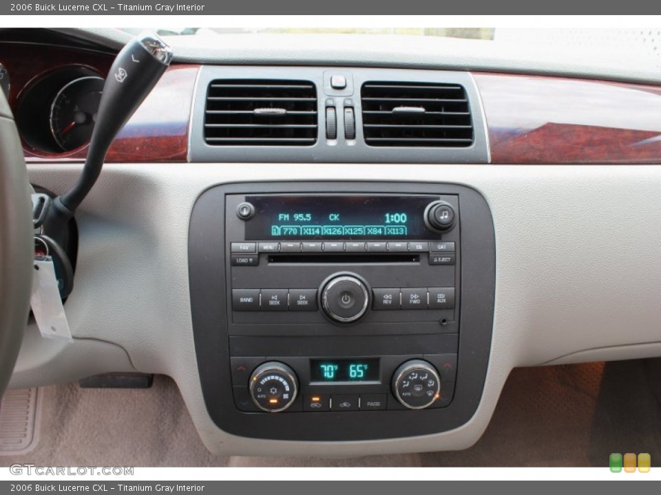 Titanium Gray Interior Controls for the 2006 Buick Lucerne CXL #75678759