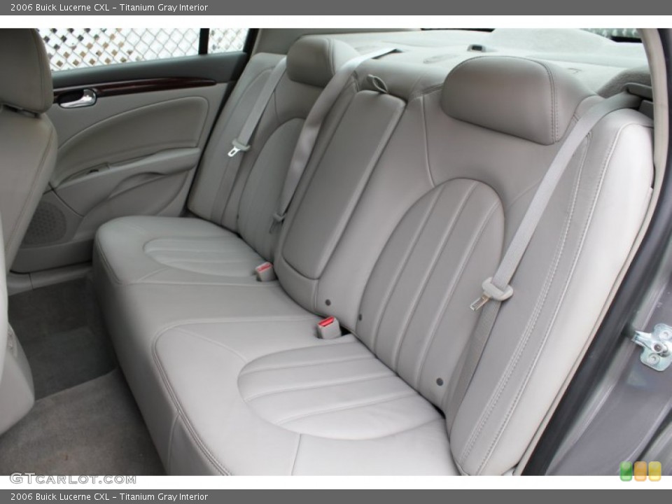 Titanium Gray Interior Rear Seat for the 2006 Buick Lucerne CXL #75678843