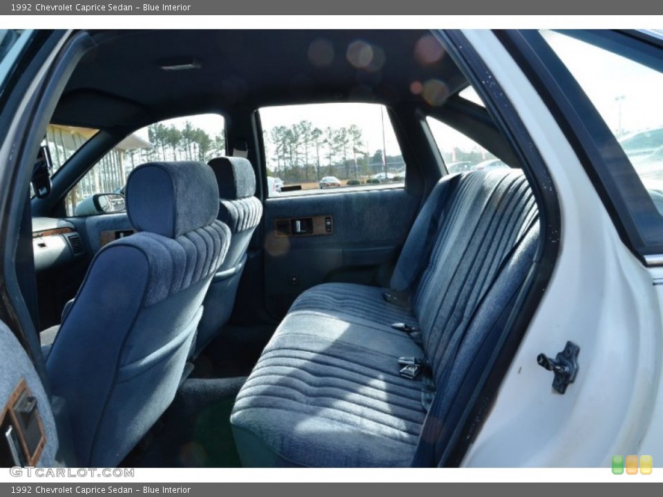 Blue 1992 Chevrolet Caprice Interiors
