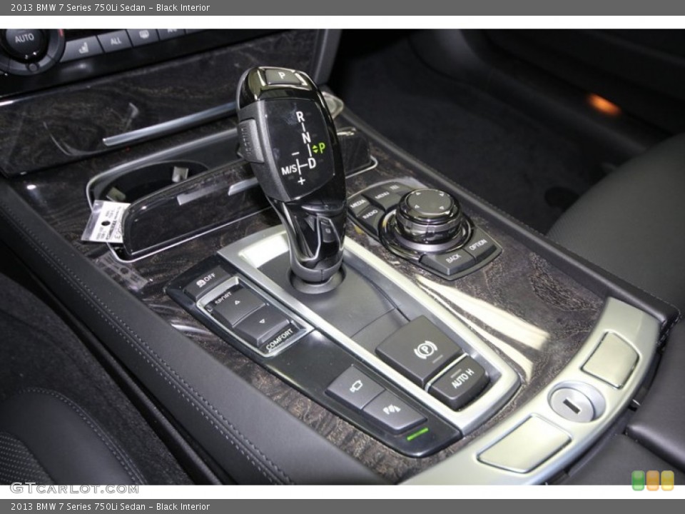 Black Interior Transmission for the 2013 BMW 7 Series 750Li Sedan #75681664