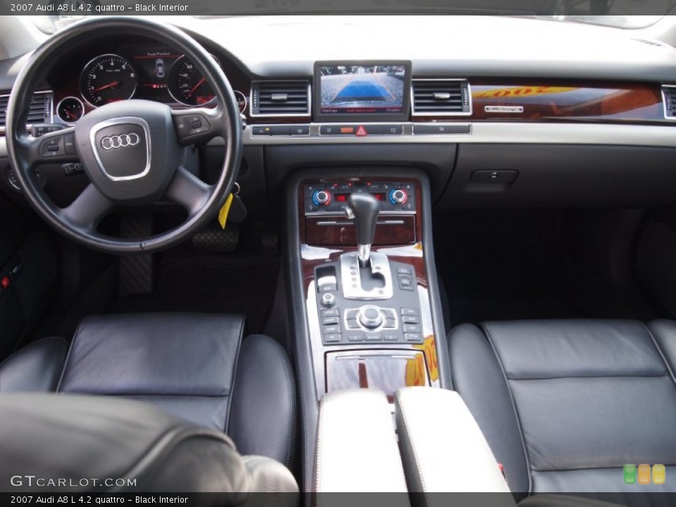 Black Interior Dashboard for the 2007 Audi A8 L 4.2 quattro #75682475