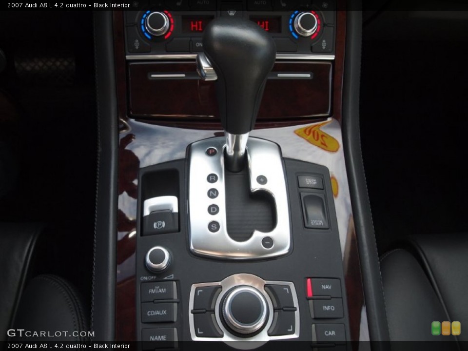 Black Interior Transmission for the 2007 Audi A8 L 4.2 quattro #75682564